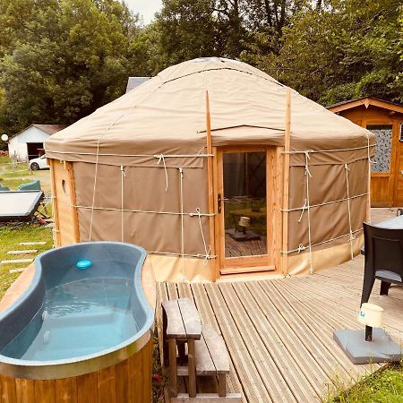 Yourte Et Son Bain Nordique Frechet-Aure Exterior foto