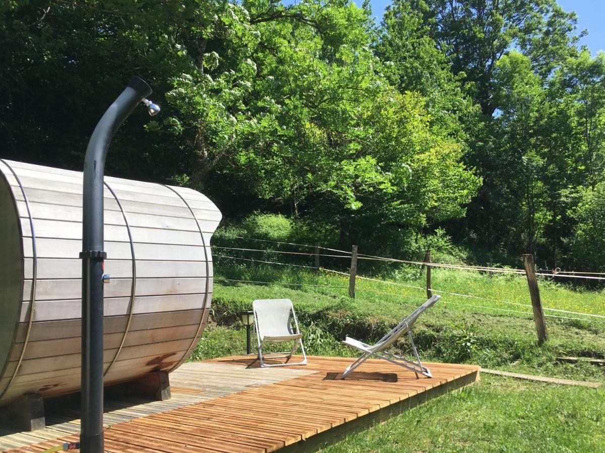 Yourte Et Son Bain Nordique Frechet-Aure Exterior foto